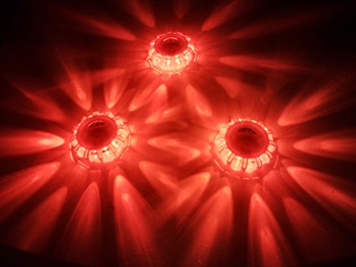 Rechargeable magnetic LED warning lights